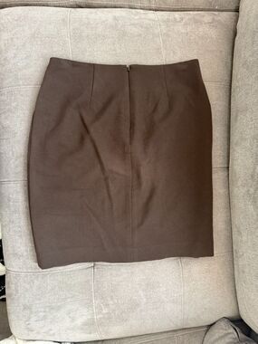 Anne Klein - 4 - Vintage Brown Pencil Skirt